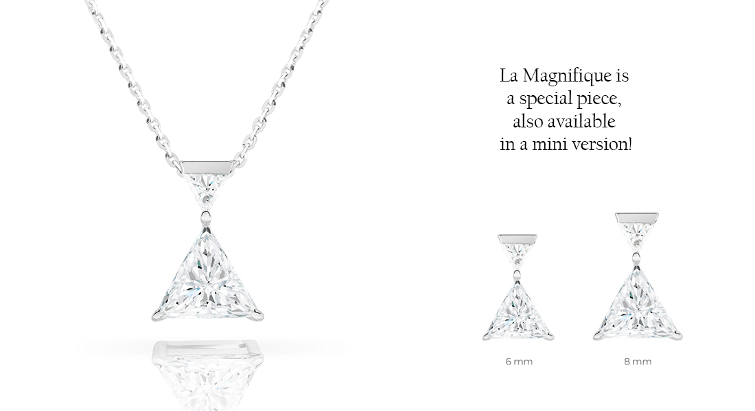 La Magnifique white gold and diamond necklace